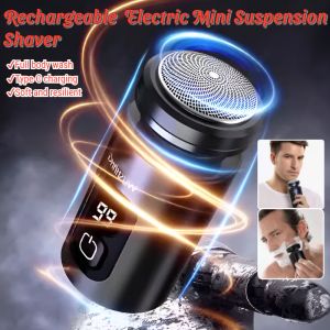 Mini Rechargeable Electric Shaver Portable Washable Shaver Men Beard Trimmer With Rechargeable Blade