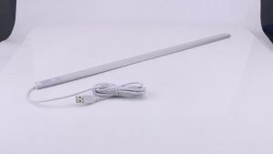 Đèn LED Thanh Tủ Tích Hợp Cảm Biến Chuyển Động PIR Và Cảm Ứng Vẫy Tay 30/40/50CM Đèn Ngủ USB Cho Nhà Bếp Phòng Ngủ Tủ Quần Áo Đầu Giường Chiếu Sáng Trong Nhà