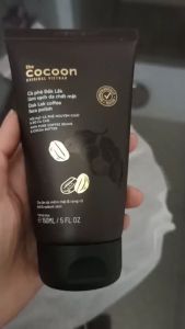 Bộ cà phê Đắk Lắk làm sạch da chết cocoon: da mặt 150ml + cơ thể 200ml