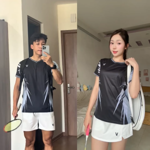 Áo Cầu Lông Quần Cầu Lông Bộ Cầu Lông Nam Nữ Chuyên Nghiệp Vải Thoáng Khí A930 - V Badwear