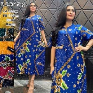 Daster Kalong Shakila / Daster Lowo Cap Rayon Tebal Busui / Dress Lowo Cap Jumbo
