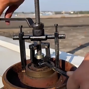 Treker Cabut Buka Bearing Puller Pilot Inner 16-38mm Gear Extractor 3 Kaki Jaw Mesin Motor