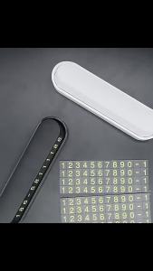 Nexlent Car Temporary Parking Card Phone Number Card Plate Car Sticker Luminous Telephone Number