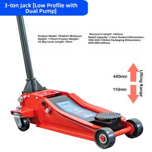 KECHENG | Car Lifting Hydraulic Jack 3ton