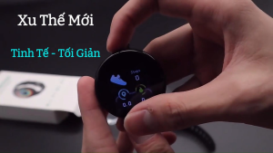 Đồng hồ thông minh D18 dành cho nam nữ màn hình cảm ứng đo huyết áp theo dõi giấc ngủ chống nước thể thao