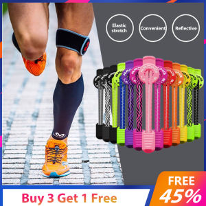 WEKO สะท้อนแสง Laces 2ชิ้นล็อคอัตโนมัติหัวเข็มขัดกลางคืนวิ่งที่สำคัญยืดและสะดวกจดสิทธิบัตรการออกแบบที่มีอยู่สำหรับผู้ใหญ่/เด็กรองเท้ากีฬารองเท้าลำลองรองเท้าหนัง