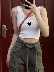 เสื้อกั๊กสั้นแขนกุดสำหรับผู้หญิงในช่วงฤดูร้อน เสื้อชั้นในแบบมีโครง ดีไซน์หลังสวย ใส่ได้ทั้งกลางแจ้งและในบ้าน แฟชั่นสปอร์ต