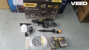 พร้อมส่ง KT-POWER-HPW70 KANTO รหัส KT-POWER-HPW70 ปั้มอัดฉีดแบตเตอรี่ไร้สาย 20 โวลต์ พร้อมแบต 1 ก้อน แท้