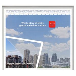 Qianbaihui | Self-installation Magnetic Strong Anti-mosquito and Fly Prevention Window Screen