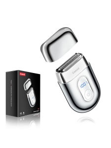Cosoul Portable Shaver for Men Endurable Metal Mini Shaver for Men Rechargeable Reciprocating Razor Shaver for Man Foil Electric Shaver Beard Shaver Birthday Gift for Husband Boyfriend