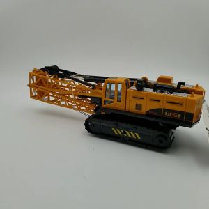 Đồ chơi mô hình xe cần cẩu nâng hàng bằng nhựa ABS chạy đà quán tính bánh xích cao su xoay 360 độ kích thước lớn