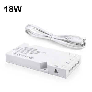LED Strip Driver EU US Power Supply Adapter For Closet Cabinet 6/10x Dupont Port 24W 36W 60W 100W Lighting Transformer