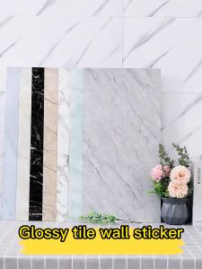 3D Self adhesive Marble Wall Stickers 30x60cm Waterproof Pvc Wall Panel Wallpaper Design Wall Décor