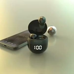 ♥จัดส่ง SFREE♥ไร้สายขนาดเล็ก SK18 โปรหูฟังบลูทูธหูฟังตัดเสียงรบกวนกึ่งอินเอียร์