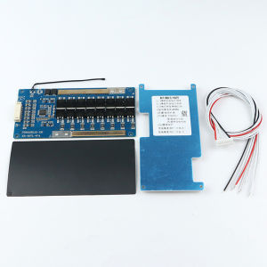 60A 40A 50A BMS 8S 24V 25.6V 28.8V แบตเตอรี่ Lifepo4สมดุลบอร์ดซ่อมโทรศัพท์มือถือพอร์ตทั่วไปพร้อมการป้องกันอุณหภูมิ NTC สำหรับ Escooter/e-Bike เครื่องมือทางไฟฟ้ามีความเสถียรในการชาร์จเคสระบายความร้อนแรงดันเกิน Short Circui ป้องกันกระแสไฟเกินปล่อย