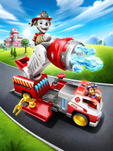 Paw Patrol | Large Sound and Light Transformable Fire Truck Toy