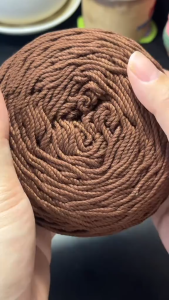 Sợi Macrame Cotton 2mm móc túi mũ làm vòng macrame (cuộn 200gr)