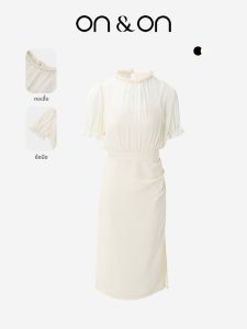ON&ON | ชุดเดรสทำงานสตรีสไตล์เรียบง่ายและทันสมัย พร้อมปกไข่มุก
