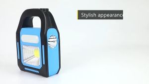 3 in 1 Work Light Safe Mobile Solar Charging Solar Charging LED Camping Light Power Bank Waterproof Emergency Light