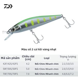 Mồi Dụ Cá Thế Hệ 2 cho Cá Bass và Cá Hồi