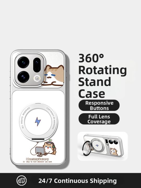 Magnetic Kickstand Phone Case with Full Camera Protection | Lazada ...