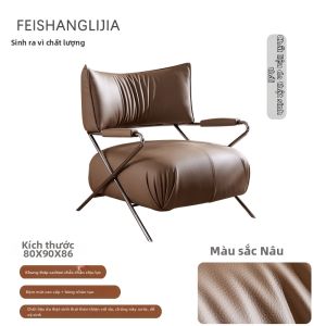 FEISHANGLIJIA | Ghế Sofa Đơn Da Thật Thiết Kế Tối Giản
