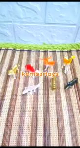 Mini-HWN Paket Hemat 5pcs Miniatur Hewan Binatang Model n Warna Random