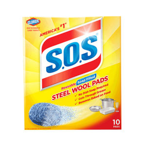 Home Use Magic Cleaning Ball Scrubber Steel Wire Sponge Non-Tarnishing Multi-Purpose Kitchen Durable Degreasing Scouring Pad