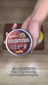 Furniture Care Wood Seasoning Beewax Polish Organic Natural Pure Wax Complete Solution Home Cleaning Beeswax Wood Care Wax Oil Solid Waterproof Seasoning Wax Solid Bee Wax Wood Restoration