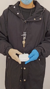 กล่องรีเทนเนอร์ 5 สี มีรูระบายอากาศ กล่องใส่ฟันปลอม รีเทนเนอร์ วีเนียร์ Giko