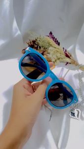 Kacamata Hitam Anak Fashion Terbaru Bulat High Quality Kacamata Anak Hitam New Trend Strip