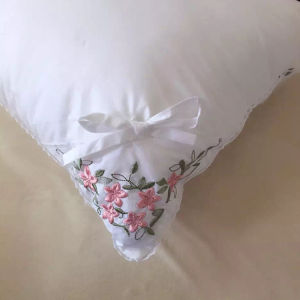 Pure Cotton Embroidered Lavender Health Pillow Core Washed Cotton Rectangular Single Person Superior Quality Bedding Accessories