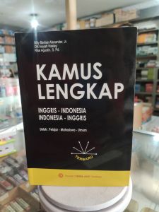 Kamus lengkap Bahasa Inggris soft Cover HVS putih A5