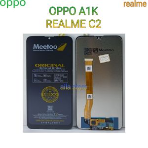 Original Crown Quality LCD Touchscreen Realme C2/Oppo A1k fullset