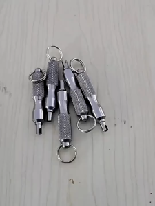 Tire Repair Screwdriver Stainless Steel Antirust Tire Valve Wrench Durable Universal with Key Ring Tyre Valve Core Remover Tool For