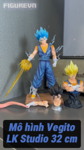 Mô hình Vegito LK Studio kèm bán thân 32 cm - Dragon Ball
