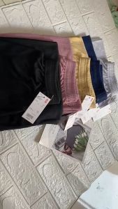 Terlaris Celana Kulot Knit Rib Panjang - Knit Pants - Loose Pants Highwaist Kulot Panjang Basic Strech Premium Korean - Celana Anti Kusut - Pants Ironless