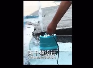 ITOSHI EBANG Aquarium Pump Submersible Pump - Hydroponic Water Fountain Fish Pond - Max. 5000Ltr/Hr Flow - 20W/35W/50W/135W - Comes with Nozzles and Rubber Studs for Vibration Reduction - Free Adapter from Seller (EB-222/EB-308/EB-A2500/EB-A5000)