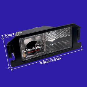 HD Rear Backup Camera Bracket Mount Holder License Plate Light Fits Hyundai I10 I20 I30 Eon Elantra Genesis for Kia Morning