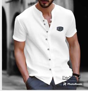 Allstar - Kaos V Neck Style Kemeja Lengan Pendek Deuz Distro / Kaos Kemeja / Kaos V Neck Kancing / Kaos Kemeja Kancing / Kaos Kemeja Pria / Kaos Kancing Kemeja / Kaos Keren Kemeja / Kaos Pria / Kaos V Neck Style Kancing / Kaos Kancing