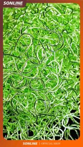 SONLINE - Kail Pancing GFQY Hijau Type 1053 isi 10pcs High Carbon Steel Hook Fishing Tackle