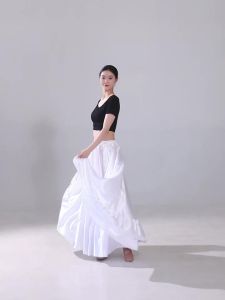 Váy Maxi Dáng Chữ A Xòe Chất Liệu Satin Phong Cách Boho Vintage Dành Cho Nữ Thích Hợp Khiêu Vũ Bụng Dự Tiệc Hoặc Mặc Hàng Ngày Kiểu Váy Dài Tròn.