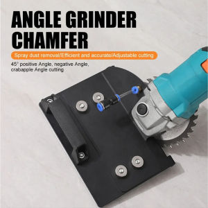 【in Stock】45 Degree Tile Chamfering Tool For 100 Type Angle Grinder Ceramic Tile Chamfering Frame Portable Corner Cutting Machine Device