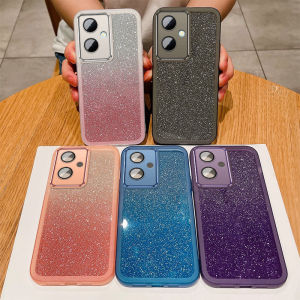 เคสกลิตเตอร์สำหรับ Realme C67 RealmeC67 4G 2023 เคสโทรศัพท์ 2024 ฝาหลังอ่อนนูซิลิโคน TPU ยืดหยุ่นเคสกันกระแทกมือถือไล่ระดับสีเลนส์กล้องถ่ายรูปป้องกัน เคสยอดนิยม คุณภาพยนตร์สำหรับกลิ่นซี้เลนส์กล้อง 2023
