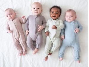 Toddler Baby Clothes Boys Body Suits Girl Zipper Bamboo Fiber New Born Solid Color Long Sleeve Kids Romper