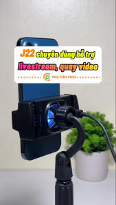 Quạt tản nhiệt điện thoại sò lạnh ngàm kẹp J22 chuyên dụng hỗ trợ livestream độ ồn thấp