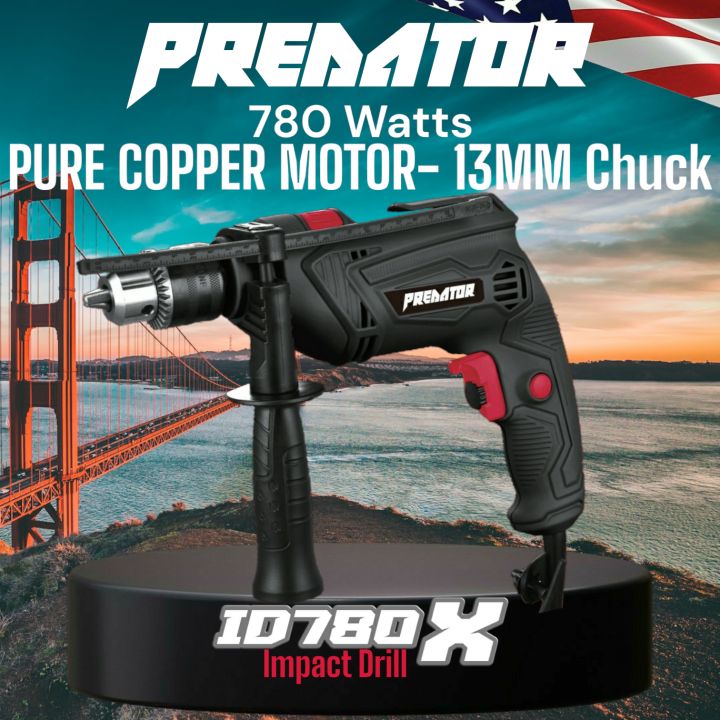 Predator Electric Hammer Drill Impact drill 780 watts 13mm Lazada PH