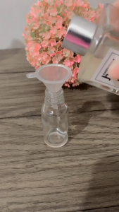 Corong Refill Minyak Wangi/Parfum Transparan Plastik - Alat Semprot Botol Ulang