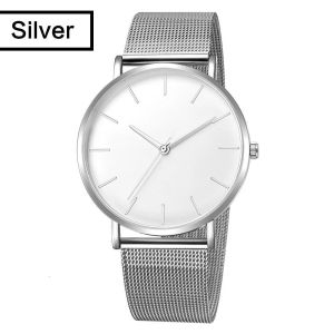malist Mens Fashion Ultra Thin Watches Simple Business Design with Stainless Steel Mesh Belt Quartz Watch for Men Elegant