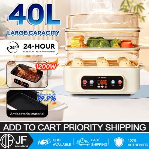 JF 40L Electric Steamer for Siomai Business Food Steamer for Business 1200W Power